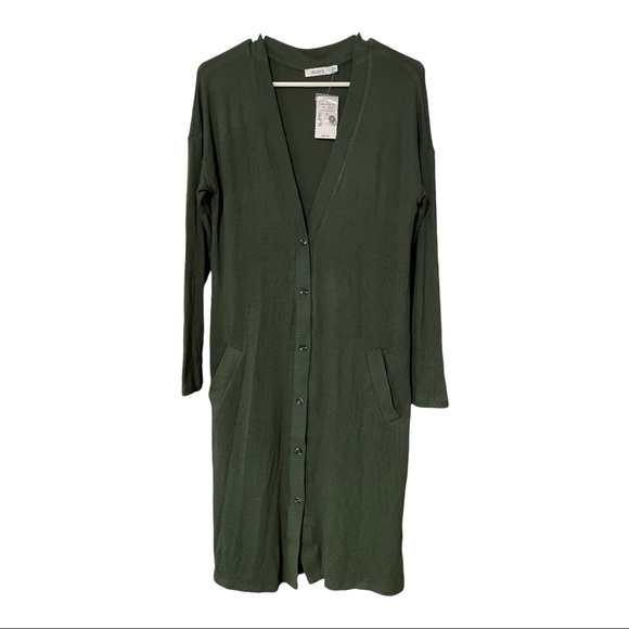 Ricki's Sweaters - NWT Ricki’s Olive Green Duster Cardigan Size XL